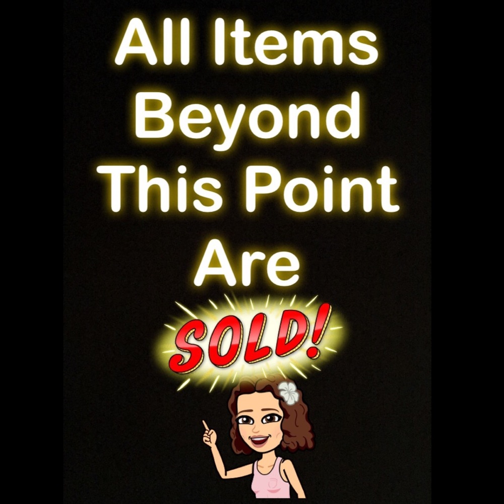 🌼SOLD BEYOND THIS POINT🌼